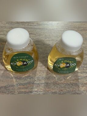 2- Melaleuca Sun Valley Lemon Avocado Foaming Hand Soap - Yellow